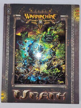 Warmachine Wrath Handbook RPG Hardcover Game Book Manual